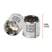 Dado de 22 mm, 12 puntas, cuadro 3/8", TRUPER