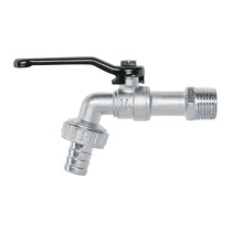 Llave de esfera, 1/2" de zinc, PRETUL