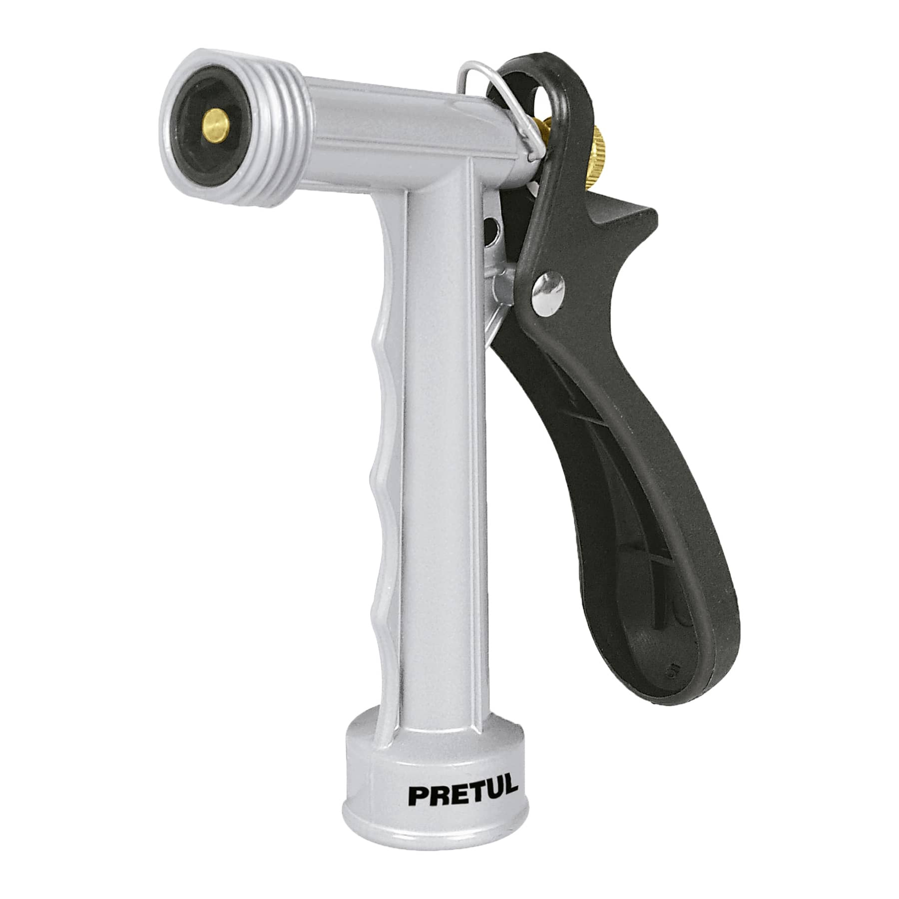 Pistola metálica para riego de 5", 2 funciones, PRETUL