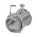 Conector conduit 3/4", VOLTECK
