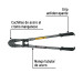 Cortapernos 24", mango tubular, PRETUL