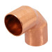 Codo 90° de cobre de 1/2", FOSET
