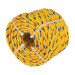 Kilo de cuerda amarilla de polipropileno 4 mm, rollo 1kg