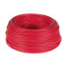 Rollo de 100 m de cable THHW-LS 12 AWG rojo, VOLTECK