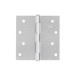 Bisagra cuadrada 4", satinado, cabeza plana, BASIC