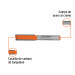 Broca para router, recta 2 filos, 5/16", TRUPER