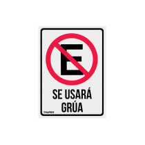 Letrero de señalización "NO ESTACIONARSE", 25 x 34 cm