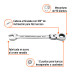 Llave combinada con matraca 16 mm flexible, EXPERT