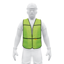 Chaleco de seguridad, uso de día, verde, PRETUL