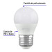 Foco LED 3W (25W) G45, 6500K blanca fría, 270 lm, BASIC