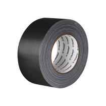 Cinta negra para ducto 30m x 48mm, espesor 0.19mm, TRUPER