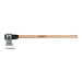 Hacha media labor 3 lb, mango de madera 36", TRUPER