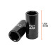 Dado largo impacto de 26 mm, 6 puntas, cuadro 1/2", TRUPER
