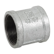 Cople reforzado de acero galvanizado de 1-1/2", FOSET