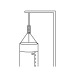Destorcedor metálico de 1/8", FIERO
