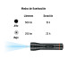Linterna de aluminio LED Cree 500 lm con 2 pilas D, EXPERT