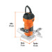 Router (rebajadora) compacto 600 W, 3/4 HP, TRUPER PRO
