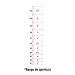 Rollo malla borreguera, 1.67m x 50m acero galvanizado, 28kg