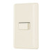 Placa armada 1 interruptor de escalera, marfil, BASIC
