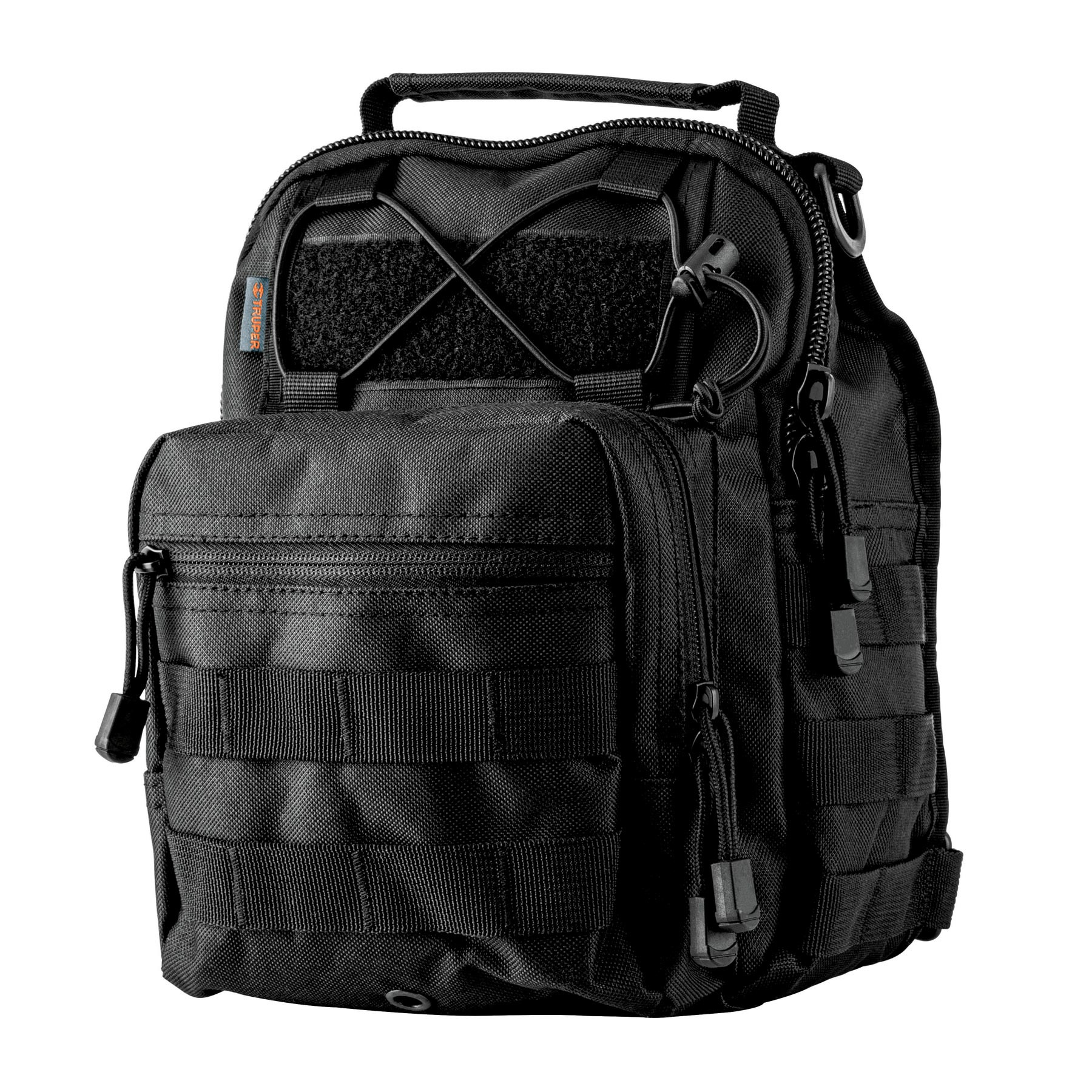 Mochila táctica multiusos negra, TRUPER