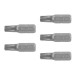 Estuche con 5 puntas torx T30 largo 1", TRUPER EXPERT