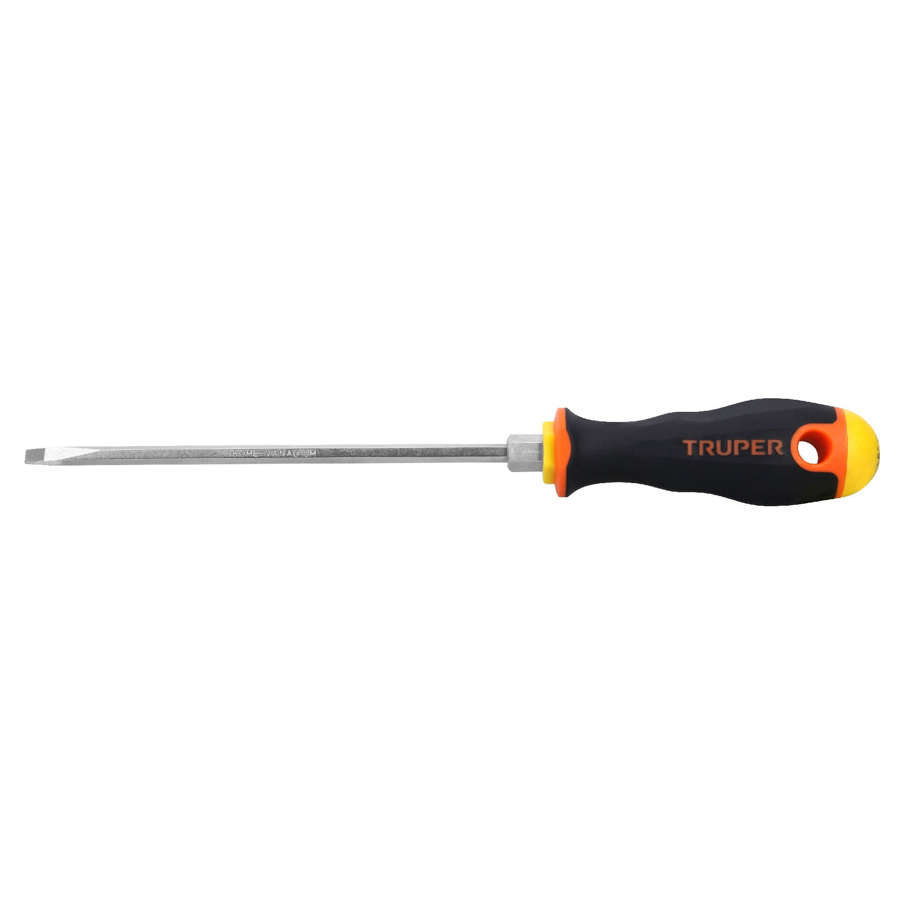 Desarmador cabinet 3/16" x 6" mango Comfort Grip, TRUPER