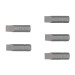 Estuche con 5 puntas planas de 1/4" largo 1", TRUPER EXPERT