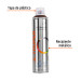 Pintura en aerosol, tabaco, bote esbelto, 400 ml