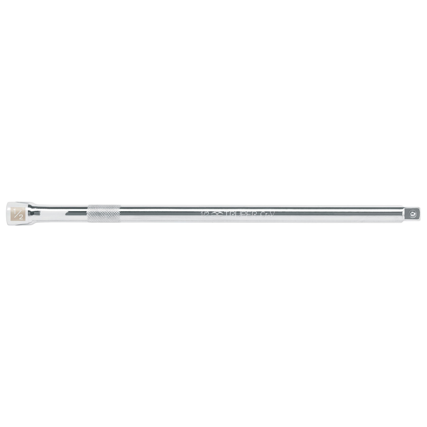 Extensión para matraca, cuadro 1/2", largo 15", TRUPER