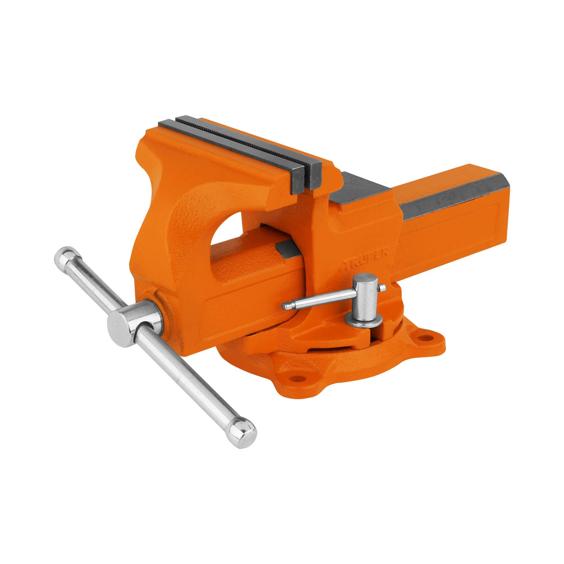 Tornillo de banco 5" tipo europeo de hierro nodular, TRUPER