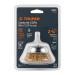 Carda de copa 2-3/4" alambre grueso para taladro, TRUPER