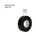 Cinta de aislar de 18 m x 19 mm, negra en blíster, TRUPER