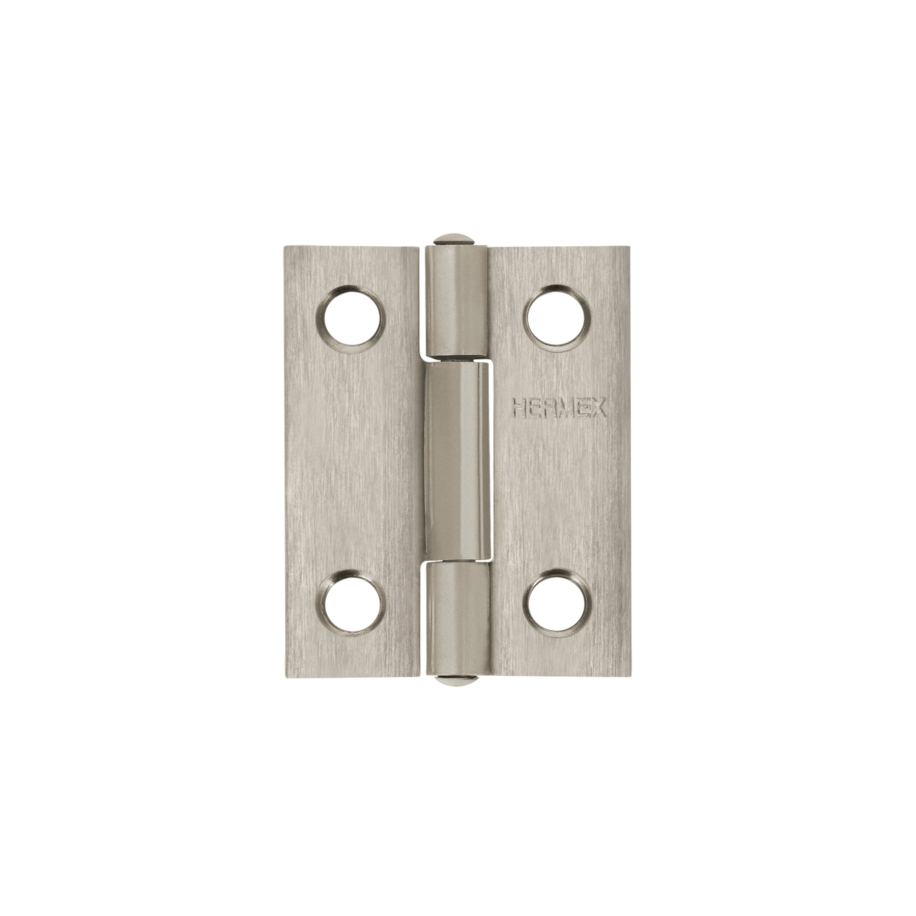 Bisagra rectangular 1-1/2" acero inoxidable, HERMEX