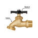 Llave p/manguera, de latón, 100g, 1/2", granel, PRETUL