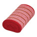 Rollo de 25 m de jerga sarga gruesa roja, KLINTEK