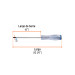 Desarmador de cruz de golpe 1/4" x 6", TRUPER EXPERT