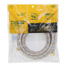 Manguera para gas, aluminio, 3/8" flare, 400 cm, FOSET BASIC