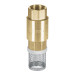 Pichancha tipo check de latón inoxidable 1/2", FOSET
