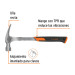 Martillo forjado 20 oz uña recta, mango con neopreno, EXPERT