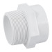 Adaptador macho de PVC de 2", FOSET