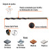 Broca HSS 7/64" Trugold para metal, TRUPER EXPERT