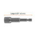 Estuche con 5 dados magnéticos de 10 mm largo 2-1/2", EXPERT