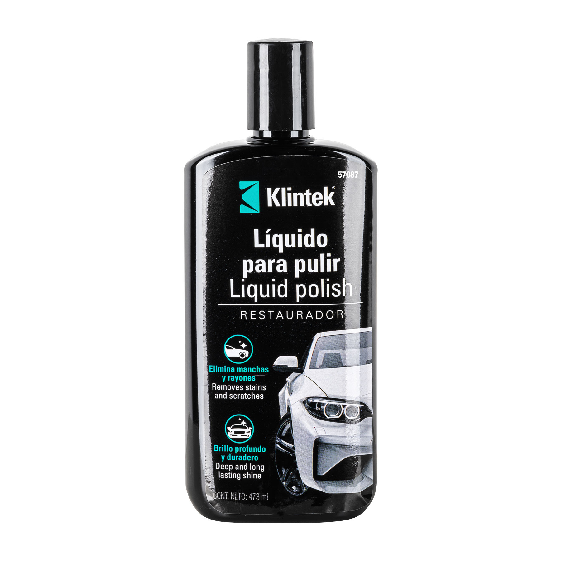 Polish líquido para auto, 473 ml, KLINTEK