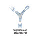 Yee inserción 3/4" de polipropileno, FOSET