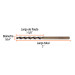 Broca HSS 9/64" Trugold para metal en blíster, EXPERT