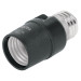 Portalámpara de PVC, con sensor de luz, VOLTECK
