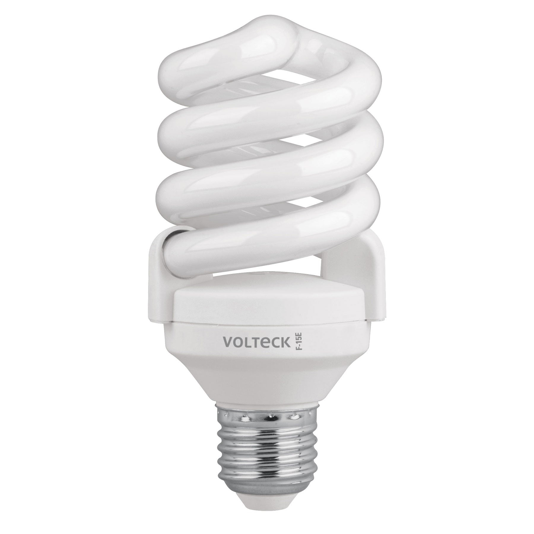 Lámpara espiral T4 15 W luz de día en blíster, VOLTECK