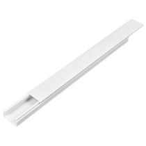Canaleta de 1 vía 10 x 20 mm, con adhesivo, VOLTECK
