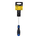 Desarmador de cruz 1/8" x 4" mango Comfort Grip, PRETUL