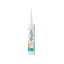 Sellador translúcido para baños y cocinas, 280 ml, TRUPER